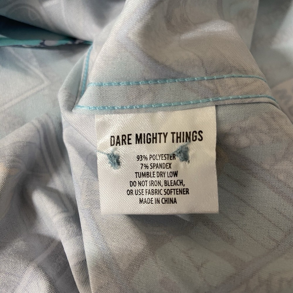 RSVLTS Shirt men's 4XL The Office x Roosevelts Button Down Basketball Cards NWT - Picture 8 of 13